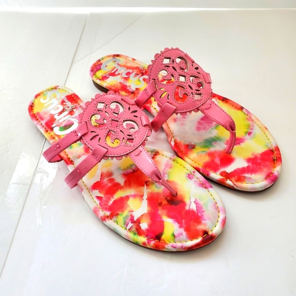 Circus By Sam Edelman Canyon Printed Sandals Size 9.5 - Picture 1 of 8